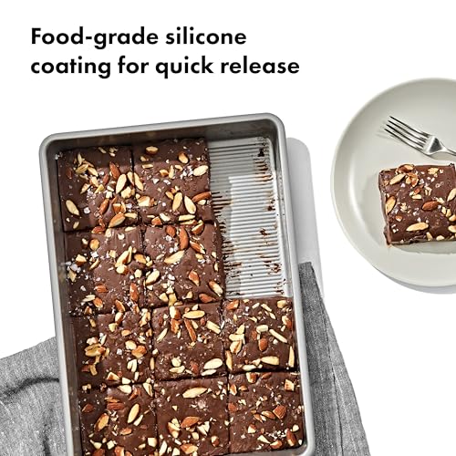 OXO Good Grips Non-Stick Pro Clear Coated Metal Bakeware Cake Pan 9 x 13 in, Baking Sheet - style: 9x13
