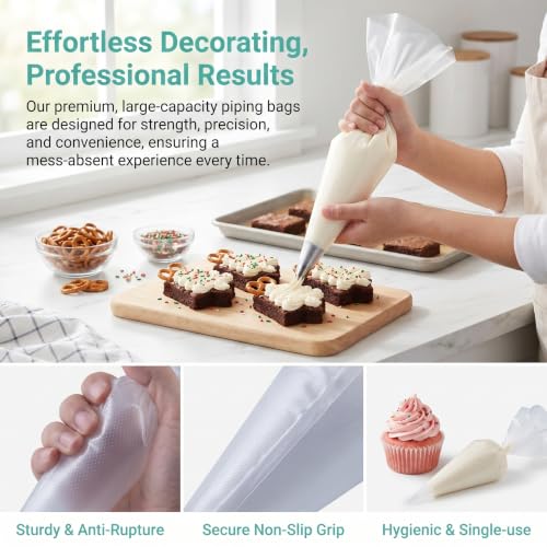 Goufaju Piping Bags, 15 Inch
