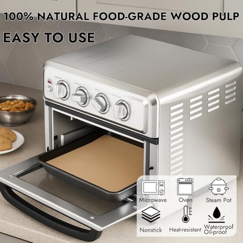 BYKITCHEN 200PCS 11 x 9in Disposable Air Fryer Parchment Paper Sheet Liners - size: 9 x 11 Inch-200pcs