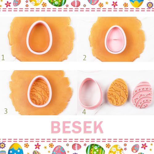 27 PCS Easter Cookie Cutters (3 IN 1) - color: Easter iii