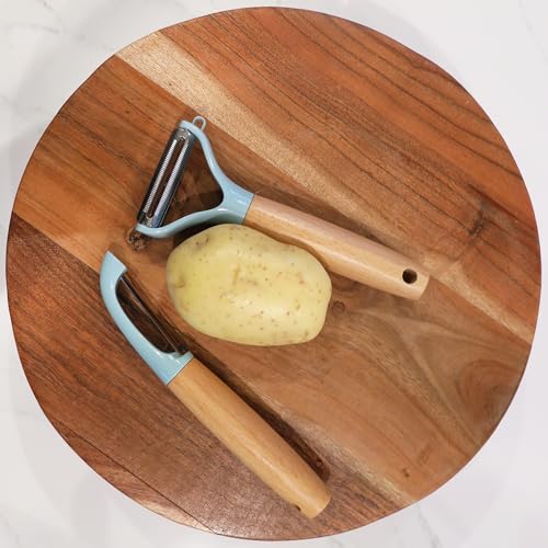 Beille 2pk Kitchen Gadgets Y Peeler and Lancashire Peeler Cooking Tools Set - style: Peeler Set