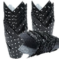 200 Pcs Polka Dot Tulip Cupcake Liners Black Muffin Baking Liners - color: Dot