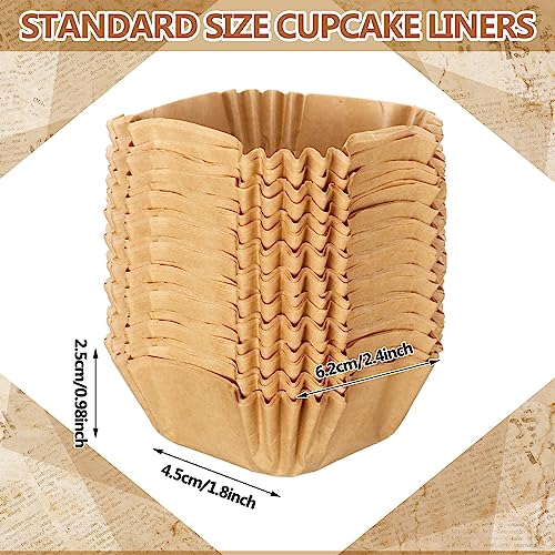 Tanlade 350 Pcs Square Mini Cupcake Liners Brownie Baking Pan Liners,Craft - color: Craft