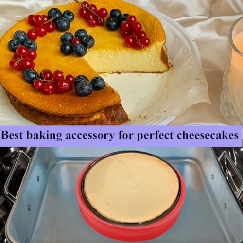 Silicone Springform Pan Protector, Cheesecake Water Bath Protector - size: for 9'' and 9.5'' pan