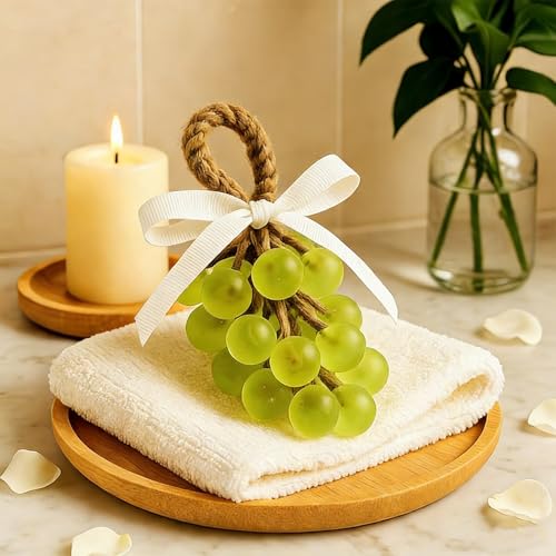 Grape Shaped Silicone Soap Mold DIY Making Kit - color: Purple