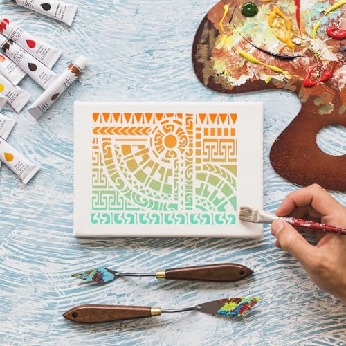 Stencils for Crafts Reusable Texture Stencils for Painting 10"x8"