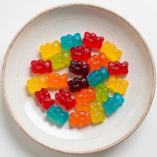 4Pcs Gummy Candy Molds - Silicone Gummy Bear Molds with 2Pcs Dropper,Non-stick and Bpa Free for Candy Chocolate Gummies Baking - color: 4pcs Gummy Bear Molds