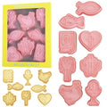Cross Cookie Cutters 8Pcs First Communion Religious Christian Cookie Stamps - color: Communion