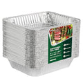 9x13 Aluminum Foil Pans 30 Pack, Disposable Baking Pan for Roasting - size: 30 Pack
