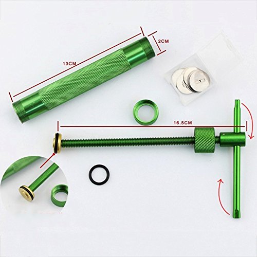 Stainless Steel Sugar Paste Extruder with 20 Tips