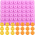 48 Cavity Mini Donut Silicone Candy Molds