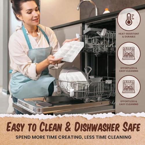Authentic Polycarbonate Dubai Chocolate Bar Mold Kit (Dry-Use Required) – Professional Deep Bar Mold, BPA Free Food Grade, 8-Cavity Design, More Durable than Silicone Plastic Molds – 1 Piece