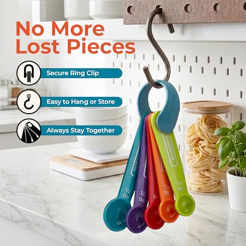 Farberware Professional Kitchen Measuring Spoons - Set of 5 - style: Measuring Spoons