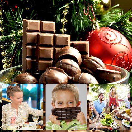 Chocolate Molds, 2Pcs Mini Silicone Chocolate Bar Mold with 100Pcs Bags, Break Apart Non-stick Small Chocolate Candy Bar Molds Wax Melt Molds for Chocolate Bar - size: 0.4Inch-Depth