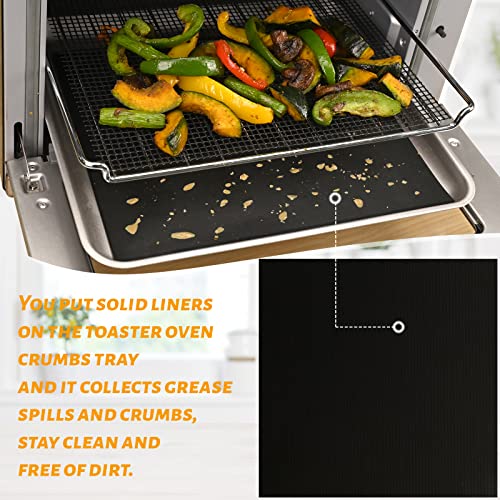 WMKGG 12 inch Square Air Fryer Liners Set, 3 Pack Toaster Oven Mat - size: 12"x12"-3 pcs Reusable Mat