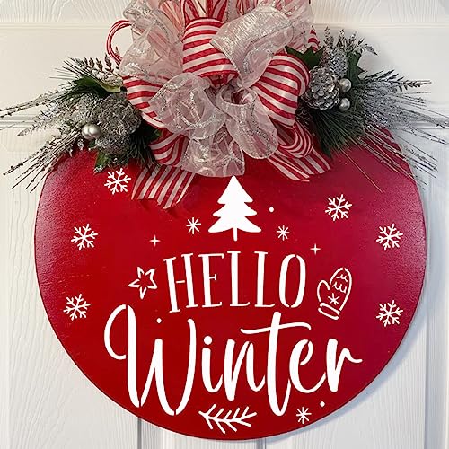 Christmas Stencils for Crafts Reusable Merry Christmas Porch Sign Stencils - style: 9 Christmas Sign