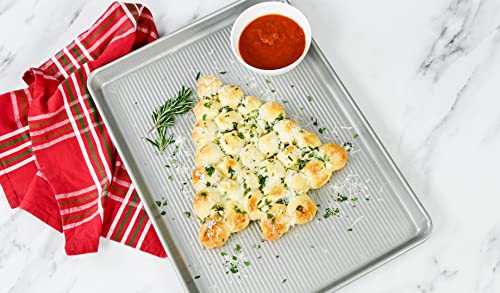 USA Pan Bakeware Nonstick Half Sheet Pan, Baking Sheet, Aluminized Steel - size: Half Sheet, style: Single