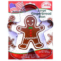 Gingerbread Man Cookie Cutter - Large, Premium Food-Grade Stainless Steel, Dishwasher Safe (Gingerbread Man (Large)) - color: Gingerbread Man Large, size: 1