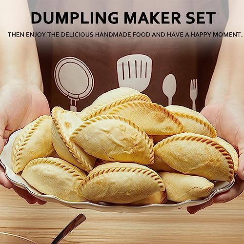 Empanada Maker Press, 6" Large Dumpling Maker Set (6"/4"/3"/2.6") - color: Blue, size: 6"+4"+3“+2.6”