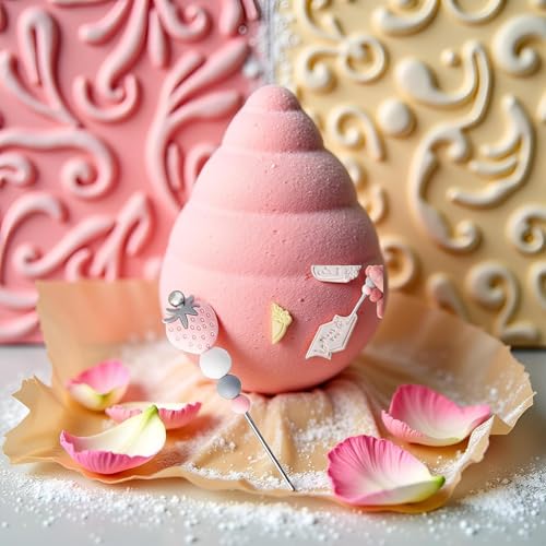 1pc Pink Professional Pastry Scriber Needle,Cookie Biscuit Scriber Needle Strawberry Sugarcraft Needle Sugar Stir Tool For Professional Pastries Bakeware