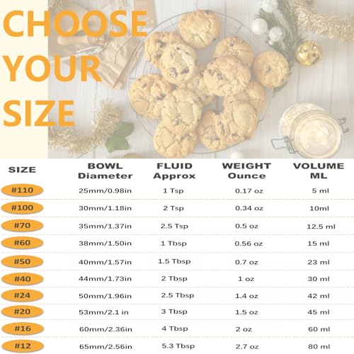 #20 Cookie Scoop, 3Tbsp/45ml/1.5oz Cookie Scoops for Baking, Cupcake Scoop - color: White, size: #20/3 Tbsp