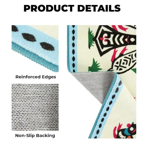 4x6 Pomegranate Area Rug, Soft Low Pile - color: Pomegranate, size: 4' x 6' (Rectangular)
