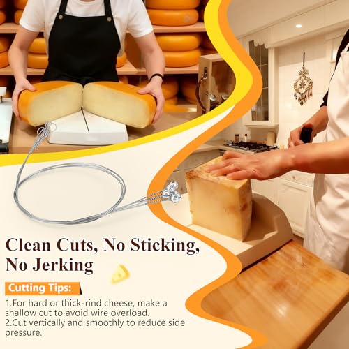 Cheese Cutting Wires Compatible with Boska Cheese Commander Pro/Pro+,6 Pc
