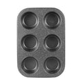 Walooza Muffin Pan - Nonstick 6-Cup Cake & Muffin Cups for Baking - size: 6 cup X 1