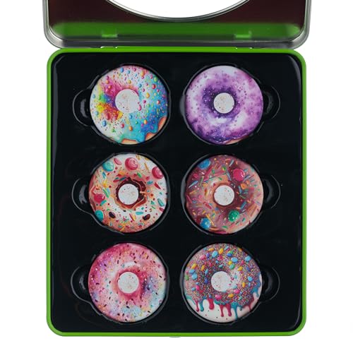 The Quilted Bear Fabric & Paper Pattern Weight Set, Donuts - color: TQB - Donuts