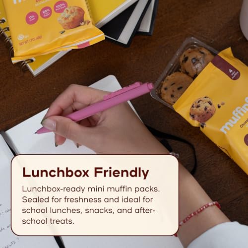 Muffinful Variety Mini Muffins Snack Packs, 15 4-Packs