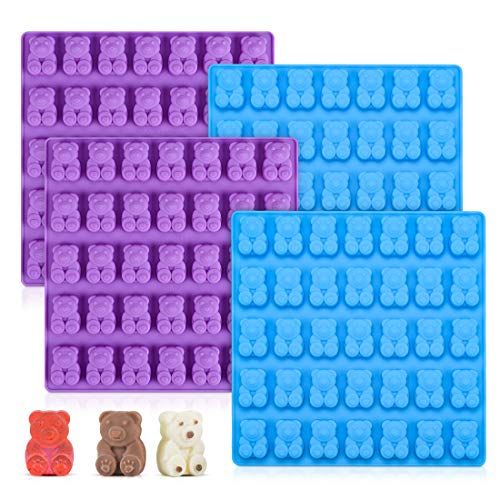 Gummy Bear Molds - 1 Inch Cute Bear Candy Molds Food Grade Silicone - size: Bear (3.5ml)