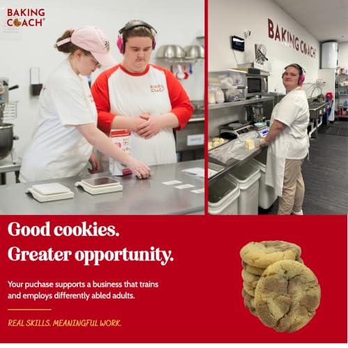 Baking Coach 2 Pack Mix & Eat or Bake Cookies - Edible Cookie Dough Mix Kit - color: 2 Pack Birthday Sprinkle Cinnamon