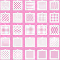 25 PCS Cookie Stencils Set, Reusable Baking Stencils with Checkered Heart Polka Dot Honeycomb Line Brick Star Patterns for Royal Icing Cake Decorating DIY Airbrush Templates for Cookies Coffee - style: Style 2