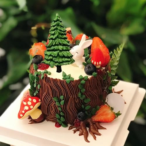 Christmas Silicone Molds Christmas Tree Candy Fondant Molds - color: Style B