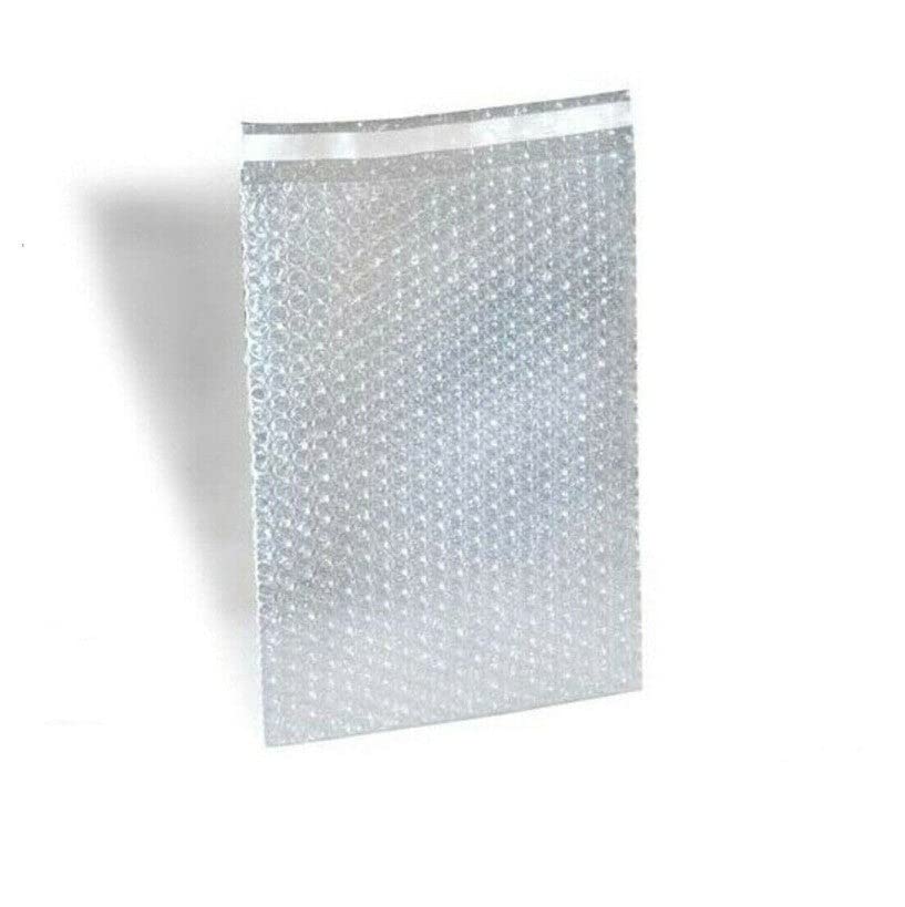 Bubble Out Bags 8 x 11.5” Inch Clear Lightweight 3/16” Bubble Cushioning Pouches Self-Sealing (Pack of 350) - color: FULL CASE, size: 8” x 11.5”