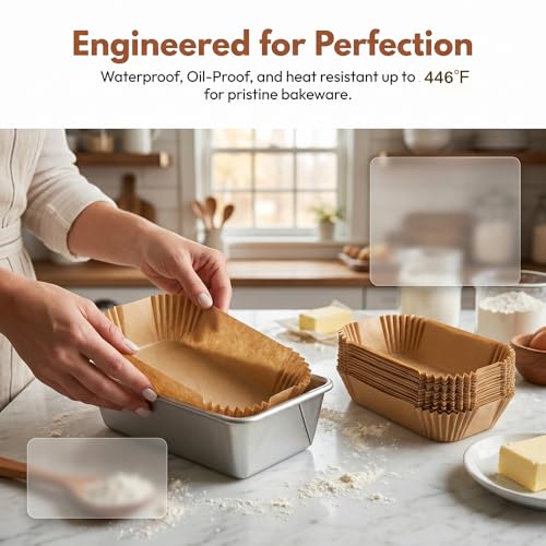 150Pcs Loaf Pan Liners for Baking Bread,9X5inch