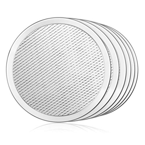New Star Foodservice Aluminum Pizza Baking Screen, 8 Inch - size: 8-Inch