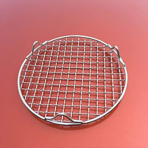 Canning Racks for Pot Dia 12" Carbon Baking Net Grill Pan Grate Multi-Purpose Cross Wire Rack Round Steaming Cooling Stainless Steel (305mm/12) - size: Dia 12"