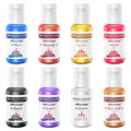 Food Coloring Metallic Color Paint 8 Colors