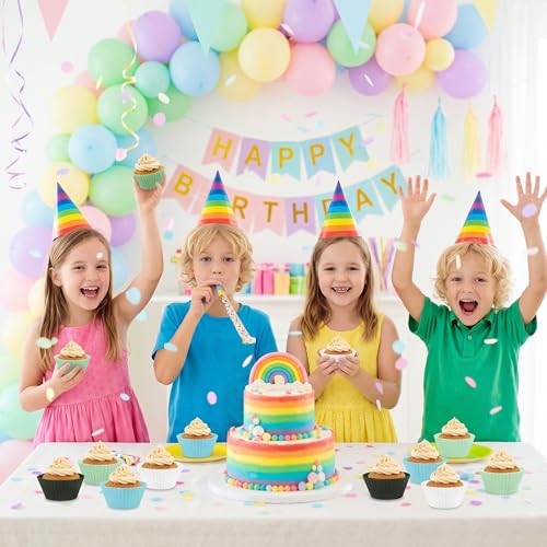 Silicone Cupcake Liners 12 Pack Reusable Non Stick Baking Party ﻿