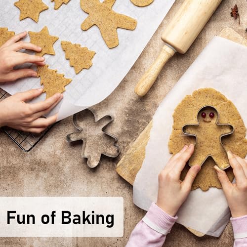 EcoDispose 200 Pcs Non-Stick Parchment Paper Baking Sheets 16-3/8"x24-3/8" - color: Unbleached, size: Full pan -200PCS