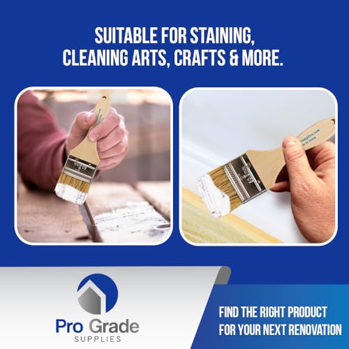 Pro Grade 2" Chip Brushes, Disposable Paint Brushes, for Paint, 96 Pack