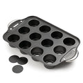 Norpro Nonstick Mini Cheesecake Pan with Handles, 12 count