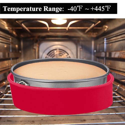 Silicone Springform Pan Protector, Cheesecake Water Bath Protector - size: for 9'' and 9.5'' pan