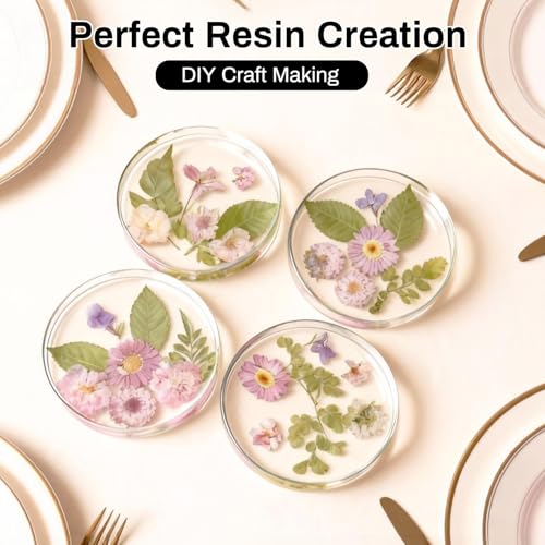3 Pack Silicone Molds, 18-Cavity Round Deep Resin Coaster Mold for Resin, Easy to Pop, Nonstick, for Epoxy Resins, Muffin Pans for Baking, Egg Bite, Cups Mats, DIY Craft Making