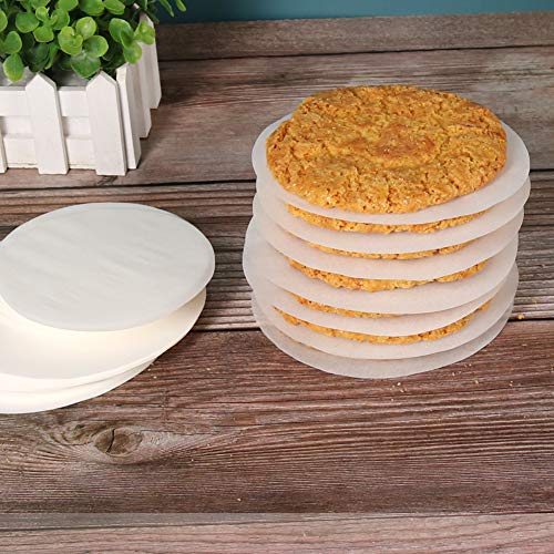 4.5 Inch Round Hamburger Patty Paper, 200 Count Burger Separator Sheets - size: 4.5inch