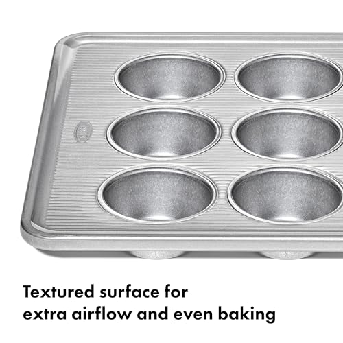 OXO Good Grips Non-Stick Pro Clear Coated Metal Bakeware 12 Cup Muffin Pan, Muffin Pan - style: 12 Cup Muffin