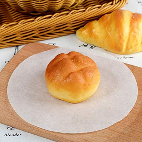 BYKITCHEN 200pcs 7 Inch Parchment Paper Rounds for Springform Pan &Cake Pan - size: 7inch