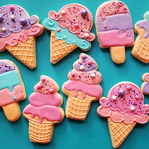 Ann Clark Summer Fun Cookie Cutters Set of 3, Made in USA - style: 3-Pc. Summer