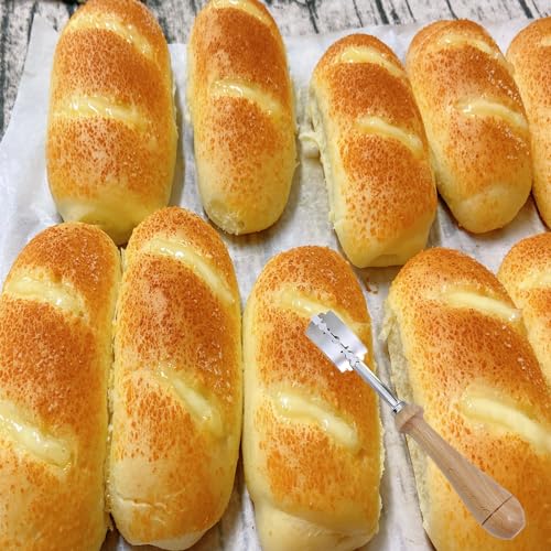 Bread Lame, Stainless Steel Bread Lame Dough Scoring Knife, Premium Sourdough Scoring Tool Bread Scorer with 10 Razor Blades for Scoring Sourdough Bread.